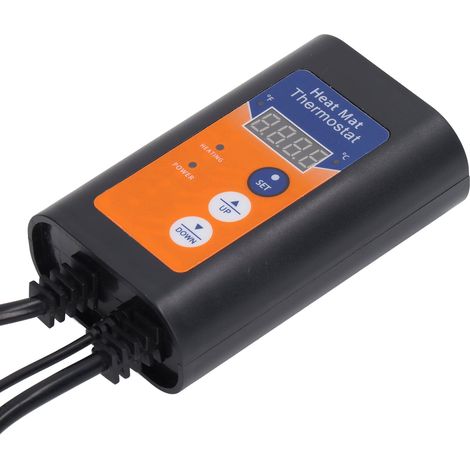 Thermostat Digital 230V pour Tapis Chauffant - Contrôle Précise Température Celsius/Fahrenheit - Affichage LED Lumineux (1/5)