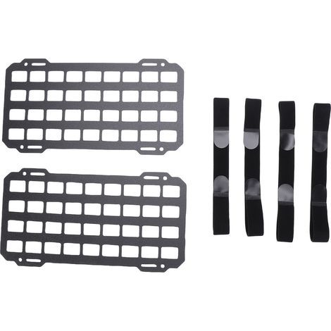 Organisateur de panneau Molle pour pare-soleil, 2 pièces, étui à outils, support de sac, support d'équipement pour pochette, stylos, lampes de poche (1/5)