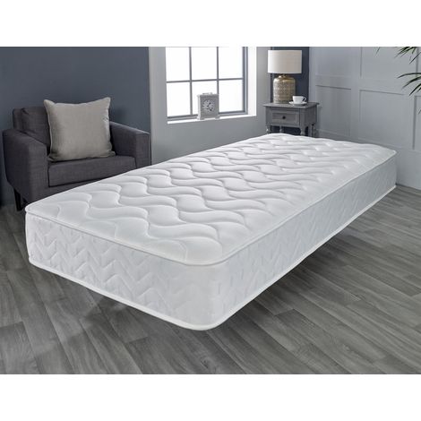 Starlight Beds Open Coil Closed Flame Memory Foam Quilted Mattress, 5ft King Size 150cm x 200cm (1/5)