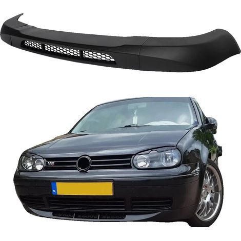 Spoiler delantero, plástico ABS, longitud 97,5 cm, ancho 33 cm, altura 12,5 cm, compatible con modelos de coches compactos de 1998 a 2003. (1/5)