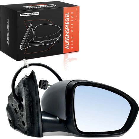 Specchietto retrovisore esterno, a funzionamento elettrico, compatibile con RENAULT Megane IV, posizione lato destro, include sensore di temperatura, design convesso (1/5)