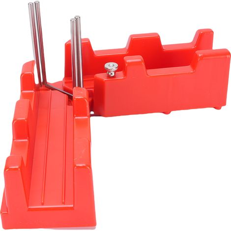 Outil de mesure et coupe à onglets 2 en 1 pour menuiserie, scie à angles 85-180°, idéal bricolage et travaux de charpente (1/5)