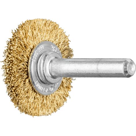 PFERD TOOLS Rundbürste ungezopft RBU Ø30x6 mm Schaft-Ø6 mm Messing-Draht-Ø0,20 10 Stk (1/5)