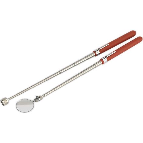 Sealey Premier Telescopic Magnetic Pick-Up & Mirror Set 2pc AK6527
