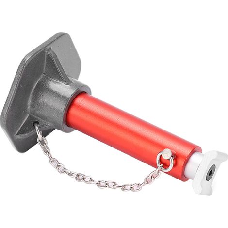 Cric de simulation RC 6T réglable en alliage d'aluminium pour voitures télécommandées (rouge) (1/5)