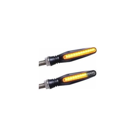 2x Anhänger-Nebelscheinwerfer, 12V Blinker, schwarze Blinklichter, gelbe Tagfahrlichter (1/5)