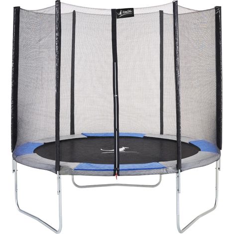 Trampoline KANGUI RALLI Ø 250 cm Enfant Filet sécurité Jardin CE NF EN71-14 (1/5)