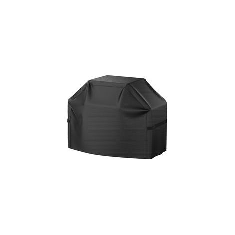 Housse imperméable pour barbecue – housse pour barbecue d'extérieur – tissu Oxford noir (1/5)