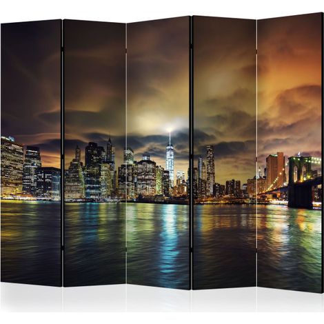 Paravent 5 Volets "New York Sky" 172x225cm (1/2)