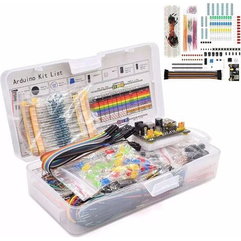830-count breadboard resistor electronic kit for Onu R3 starter kitHigh quality, the ideal choice for families. (1/5)