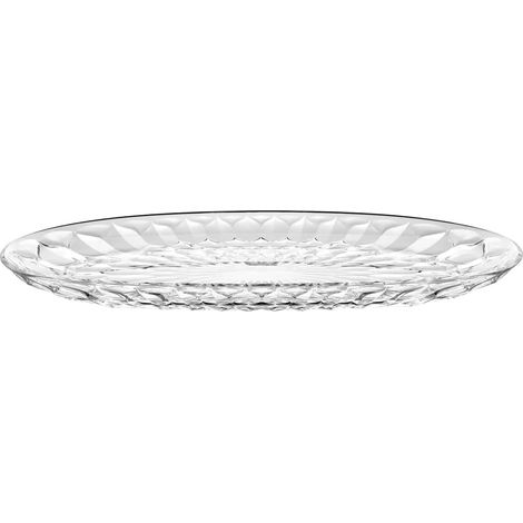 GUZZINI Vassoio Ovale Grande Vanity Bio-Based 45 x 26,5 Cm Trasparente (1/5)