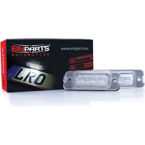 Luci targa a LED 6000K bianco freddo 12V CANBUS per Mercedes GL X164, M ML W164, R W251 (1/3)