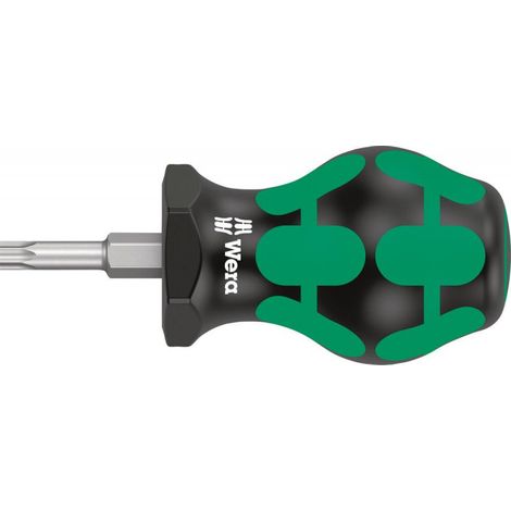 Wera destornillador 367 TORX Stubby Gr.T 25 hoja 25mm 2K-mango redondo - 5008859001