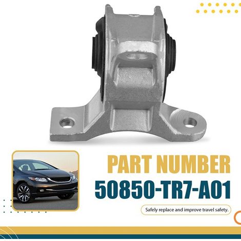50850TR7A01 ist eine Montagehalterung für Honda Civic Motoren. (1/4)