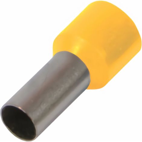 E.next s3036009 Funda aislante para cables 1x0,75mm2 7,6mm amarilla (100 unidades) (1/2)
