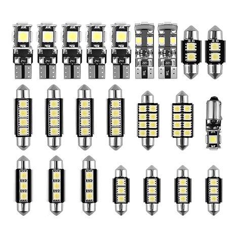 Car Interior LED Bulbs Xenon White 6500K Canbus (1/5)