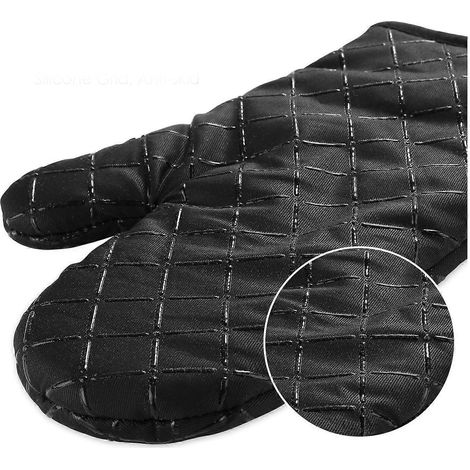 Gants de cuisine antidérapants et résistants à la chaleur pour la cuisson, la pâtisserie et le barbecue. (1/5)