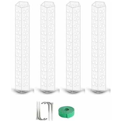4 Pièces mousse empilables pour plantes Monstera, plantes d'intérieur, croissance et escala- Bâtons support pour sphaigne pour parents, amis, voisins, amateurs jardin (1/5)