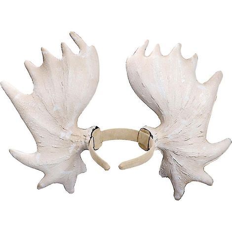 1 serre-tête en bois de cerf pour décorations d'Halloween (1/3)