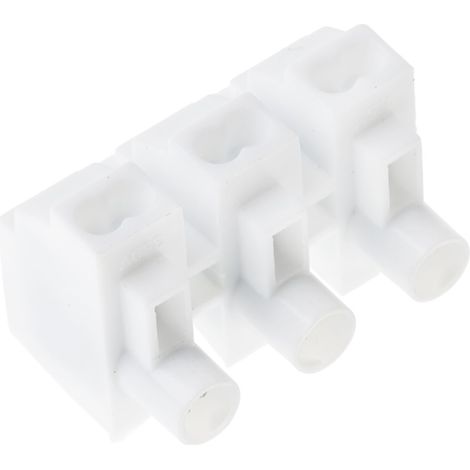 Bloc de jonction pour CI RS PRO, 3 pôles , 10mm, Enfichable, 2.5 6mm², 6A ( Prix pour Paquet de 10 ) (1/3)