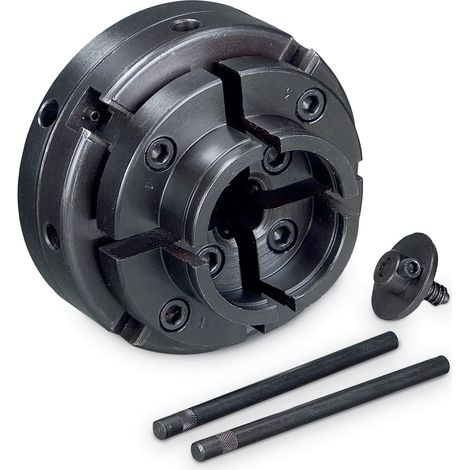 Drehplatte, 100mm, 4 Krallen, Set-1 Holzstar 5931021