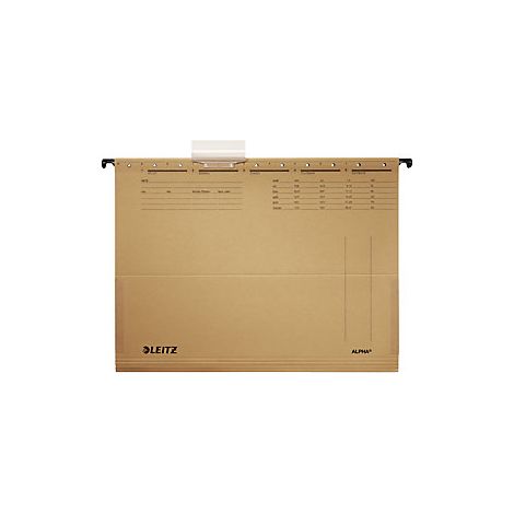 Bolsas colgantes con bordes inferiores elevados ALPHA® DIN A4
