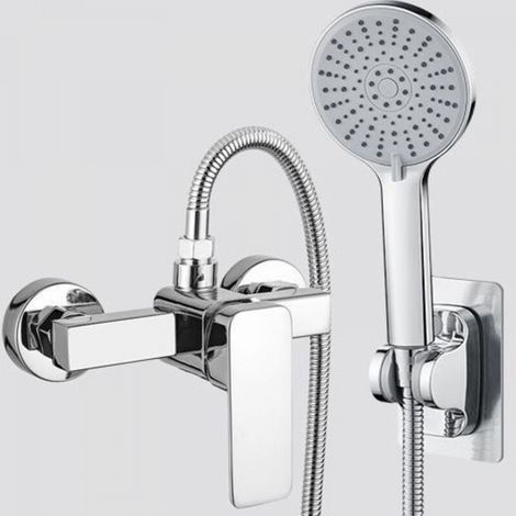 Ensemble de mitigeur de douche, robinet de douche avec douchettes (1/2)