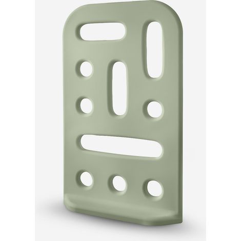 Pannello divisorio design in polietilene Groove - Verde