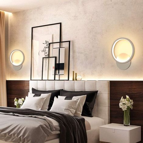 Applique murale intérieure LED 13W – Aluminium aéronautique – Éclairage up down – Blanc chaud 3000K pour chambre et couloir (1/5)