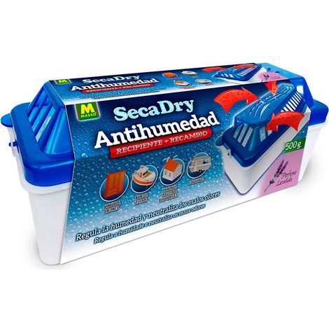 SECADRY ANTIHUMEDAD RECIPIENTE+RECAMBIO 500g. 231647 MASSÓ