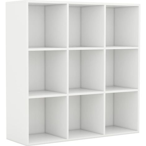 Maison Exclusive - Libreria Bianca 98x29x97,5 cm in Legno Multistrato