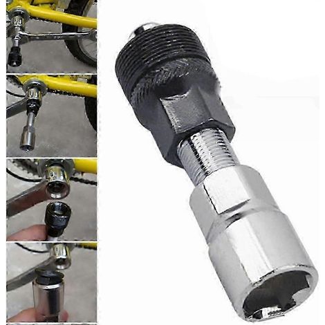 L'extracteur de manivelle de vélo sert à retirer les manivelles métalliques et à entretenir les pédales de vélo. (1/5)