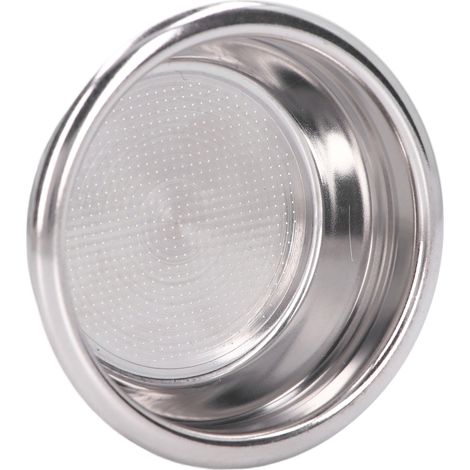 58-mm-Doppeldosen-Kaffeefilterhalter, Filterkorb aus Edelstahl 304 für halbautomatische Kaffeemaschinen (1/5)