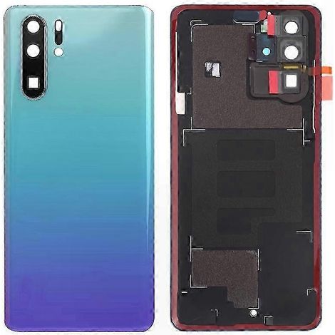 Coque Arrière Batterie avec Anneau Caméra pour P30 Pro, Pièce de Rechange Smartphone, Dos Noir Compatible Huawei (1/3)