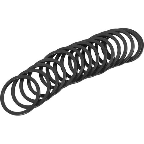 Joint support inférieur vélo route aluminium, entretoise rondelle moyeu volant inertie noir (1/5)