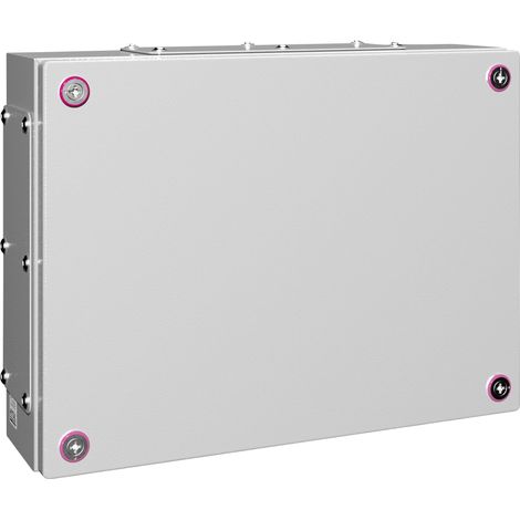 Rittal KX 1536.000 Coffret d'installation, Boîtier mural 400 x 300 x 120 Tôle d'acier gris clair 1 p