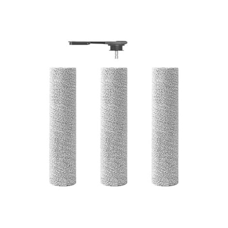 Walzenbürsten-Set, Griff, kompatibel mit Tineco Floor One S9 Artist Steam / S9 Artist, für Nass- und Trockenreinigung. Ersatzteile für Staubsauger (1 Griff, 3 Bürsten).