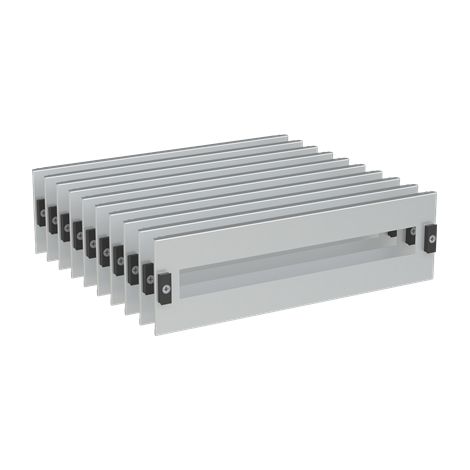 SPEE Combi- Plastron Modulaire (Pack.10pcs) 1R (sans rail-DIN) L600 H150 -24 mod 1SZE980020B0360 ABB QCS1615P1 (1/3)