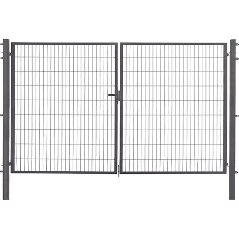 Comfort Doppeltor 3000X1800 mm, anthrazit