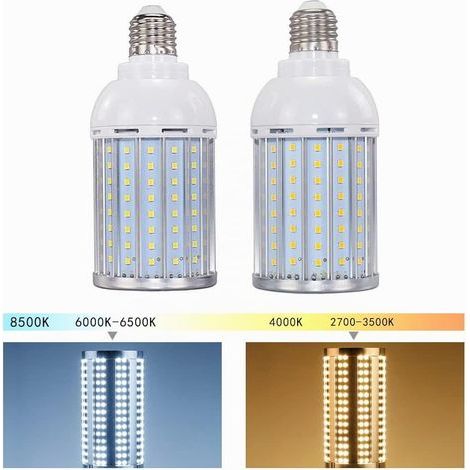 E27 LED Corn Light Bulb, 60 W, 6000 Lumens, Natural White 4000 K, 85-265 V AC (1/4)