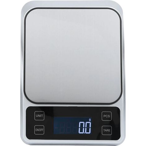 Balance de cuisine numérique portable de 2000 g avec écran LCD (1/5)