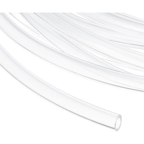 Transparent PVC Hose 3mm ID x 5mm DE - 15ft PVC Flexible Lightweight Hose for Water Oil Air Transfer Aquarium Irrigation (1/5)