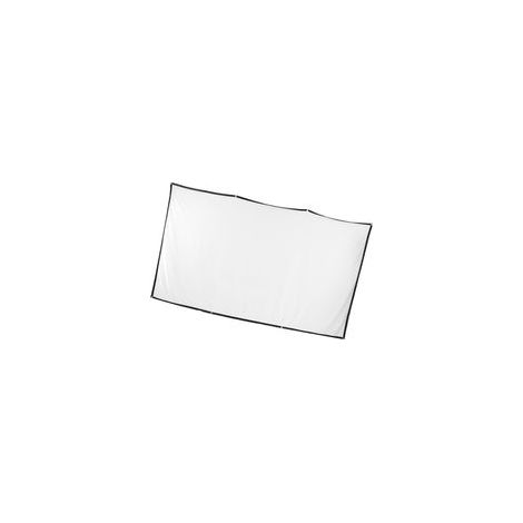 Écran de projection extérieur 16:9, pliable, double face, portable et résistant aux plis, pour home cinéma intérieur/extérieur, 120 pouces