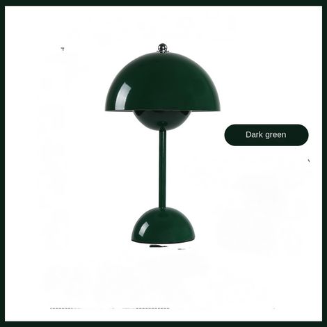 Lampe de table LED, finition verte, pour table de chevet, bureau, salon ou élément décoratif, pour un usage quotidien en intérieur.-AquaForge (1/5)