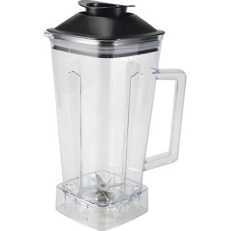 Bol de rechange transparent de 2 L pour blender, compatible avec les blenders SILVER. (1/4)