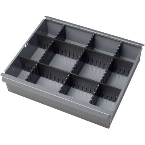 Kit de séparation de tiroir Rau pour tiroir à roulettes hauteur d'établi 65+130mm