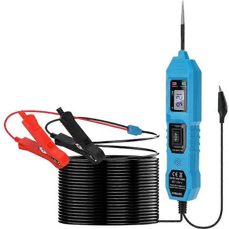 Sonde électrique d'alimentation 3,5 V - 36 V pour le diagnostic de circuits automobiles : testeur de tension de diodes à polarité variable, outil d'activation de composants automobiles. (1/5)