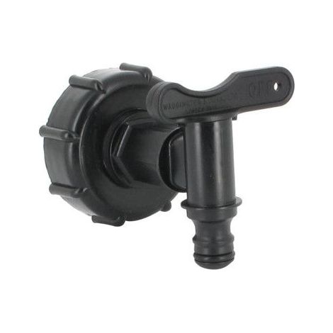 Raccord S60X6 - Robinet pour cuve PEHD 1000 L - Cuve aérienne - PEHD - Raccord (1/4)
