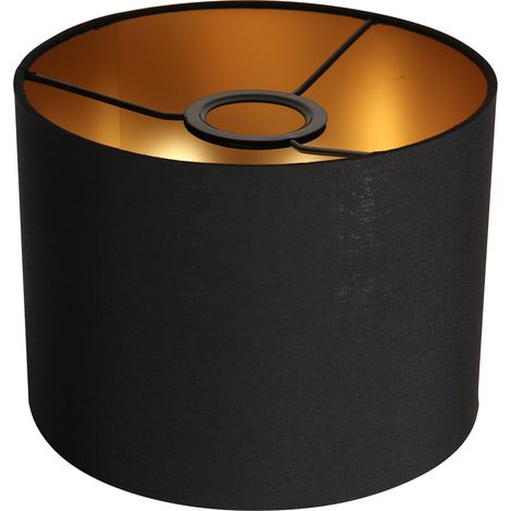 Steinhauer - lampenschirm - Shade - schwarz - leinen - Ø 20cm - (1/4)