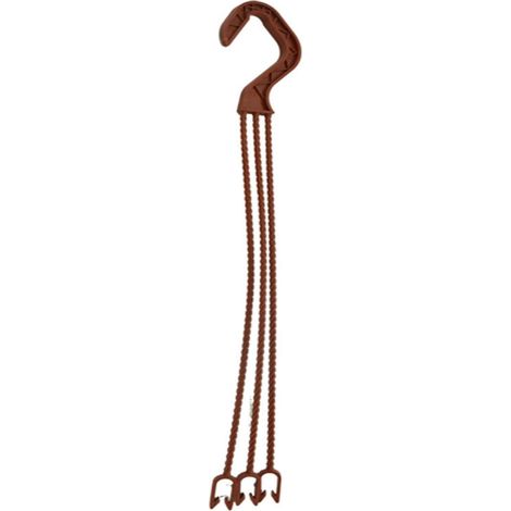 Panier suspendu en plastique pour plantes d'intérieur et d'extérieur (1/5)